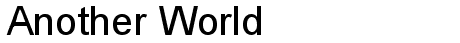 Output from "texttoimage" operator using the "arial" style.