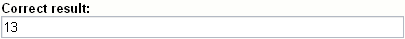 Object attribute edit interface for the "Integer" datatype.