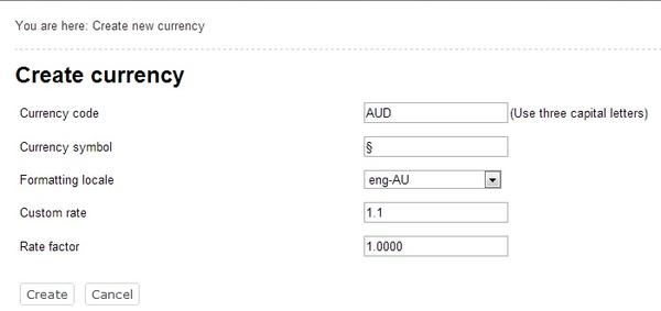 Creating New Currency