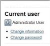 Current User Information