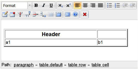 Deleted row