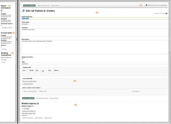 The Object Edit Interface